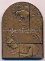 Kanada 1974. "Naftali, Jákob hatodik fia" sorszámozott Br plakett (57x42mm) "MOSAIC A...