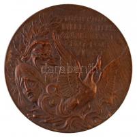 Franciaország 1900. "Moliere" Br érem. Szign.: J.C. Chaplain (60mm) T:2
France 1900. &quo...