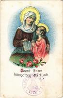 Szent Anna könyörögj érettünk. / Saint Anne. S.G.B. 103. (apró lyuk / pinhole)