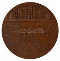 Ausztria 1914. "Mária Terézia - Ferenc József" Br emlékérem. Szign.: R. Marschall (60mm) T...