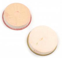 2 db régi púderes doboz (Arosa pudre, Poudre de Riz D'Orsay Rose), részben tartalommal