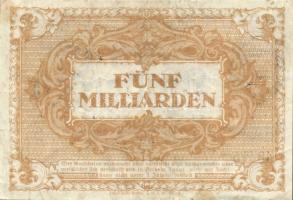 Német Birodalom/Weimari Köztársaság/Dresden-Altstadt 1923. 5000.000.000M T:III-
