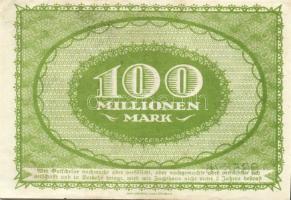 Német Birodalom/Weimari Köztársaság/Dresden-Altstadt 1923. 100.000.000M T:II