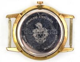 Svájci Cornavin Antimagnetic 17 köves aranyozott számlapos karóra, működőképes. / Cornavin watch. Wo...