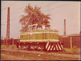 4 db régi mozdonyokat ábrázoló fotó / old locomotives 4 photos 24x12 - 17x12 cm