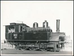 4 db régi mozdonyokat ábrázoló fotó / old locomotives 4 photos 9x12-24x12 cm