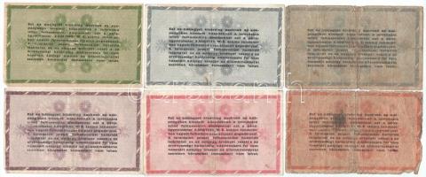 1946. 50.000AP + 100.000AP + 500.000AP + 1.000.000AP + 10.000.000AP + 100.000.000AP mind sorszám nél...