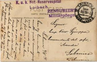 1915 Ljubljana, Laibach; Osztrák-magyar katonatiszt / WWI K.u.K. (Austro-Hungarian) military officer...