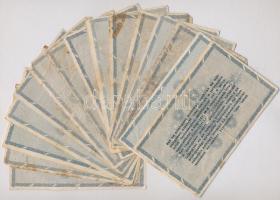 1946. 500.000AP (15x) mind sorszám nélküli T:III-IV sok foltos, ly. Adamo P52A