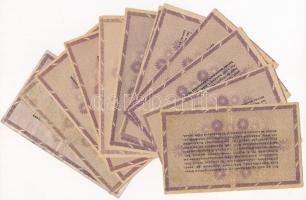 1946. 100.000AP (15x) mind sorszám nélküli T:I--III- Adamo P51A