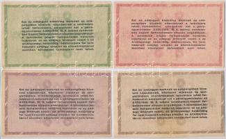 1946. 10.000AP + 50.000AP + 100.000AP + 1.000.000AP mind sorszámozott T:I--III