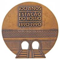 Portugália 1990. "A Rossio vasútállomás építésének 100. évfordulója 1890-1990" Br emlékére...