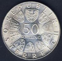 Ausztria 1969. 50Sch Ag "I.Maximilian" T:2