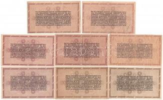 1946. 10.000AP (2x) + 100.000AP (6x) mind sorszámozott T:II--III-