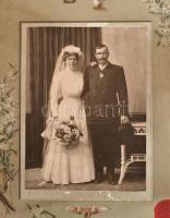 cca 1900 Plohn József (1869-?) hódmezővásárhelyi fényképész műtermében készült, vintage fotó, 15x11 ...