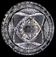 Kristály hamutál. hibátlan d: 13 cm