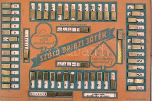 1942 Szóló Bridzs Játék tökéletes partnerekkel, társasjáték. Bp, Zilahi Kiss Mária, KV Filmnyomda-ny...