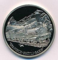 Németország DN "Spanyol brötli vonat" Cu-Ni emlékérem T:PP Germany ND "SPANISCH-BRÖTLI-BAHN" Cu-Ni commemorative medallion C:PP