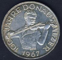 Ausztria 1967. 50Sch Ag "Dunakeringő" T:2