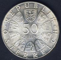 Ausztria 1970. 50Sch Ag "300 éves az Innsbruck-i Egyetem" T:2