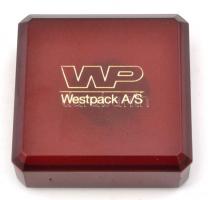 Ezüst(Ag) lapis lazuli, szív alakú nyaklánc, jelzett, dobozban 2,8x2,8 cm, h: 23,5 cm, bruttó: 13,77...