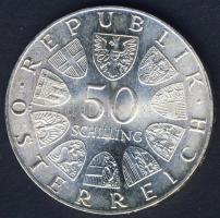 Ausztria 1973. 50Sch Ag "Theodor Körner" T:2