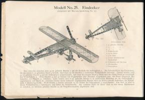 cca 1910-1930 Meccano fém építőjáték összeszerelési útmutató. Berlin, Meccano, 98 p. Német nyelven. ...