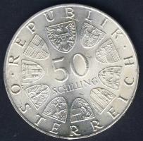 Ausztria 1974. 50Sch Ag "50 éves az Osztrák Rádió" T:2