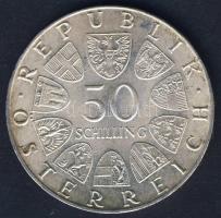 Ausztria 1974. 50Sch Ag "1200 éves a Salzburg-i Dóm" T:2