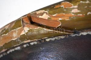 Földes Imre (1881-1948): Héra istennő. Olaj, fa, sérült (fa hordozó több helyen repedt), erősen sérü...