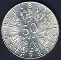 Ausztria 1971. 50Sch Ag "Julius Raab" T:2