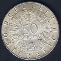 Ausztria 1965. 50Sch Ag "Bécsi Egyetem" T:2