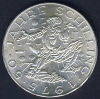 Ausztria 1975. 100Sch Ag "50 éves a Schilling" T:2