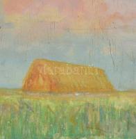 Iványi jelzéssel: Táj. Olaj, fa, sérült. Sérült fa keretben. 47x58,5 cm