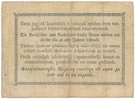 1849. 30Kr "Kincstári utalvány" T:III Adamo G103