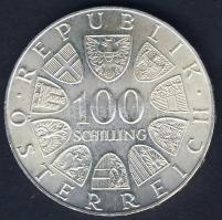 Ausztria 1974. 100Sch Ag "Téli olimpia-Innsbruck" T:2