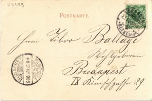 1900 Dresden, Kgl. Zwinger / park