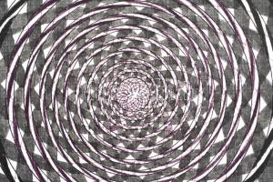 Vasarely jelzéssel: Kompozíció. Vegyes technika, papír. 29,5x29,5 cm