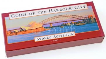 Ausztrália 1997. 10$ Ag (2xklf) "Sydney Operaház", "Sydney Kikötő híd" eredeti &...