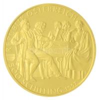 Ausztria 1997-1999. 500Sch Au (3xklf) szettben, "Franz Schubert", "Bécsi Fiúkórus&quo...