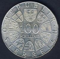 Ausztria 1977. 100Sch Ag "Kremsmünster-i Apátság" T:2