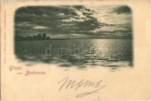 Bodensee, Verlag v. C. Risch-Lau / lake (EK)