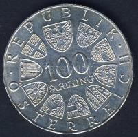 Ausztria 1976. 100Sch Ag "Burgtheater" T:2