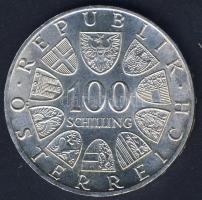 Ausztria 1979. 100Sch Ag "Bregenz" T:2