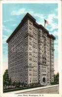 1928 Washington D.C., Cairo Hotel, American flag. E. C. Kropp Co. (EK)