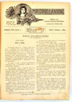 Magyar Lányok. Képes lap fiatal leányok számára. XXXV. évfolyam. 1929. Szerk. Tutsek Anna. Félvászon...