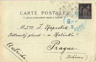 1900 Paris, Panorama du Champs de Mars. Exposition Universelle de 1900. / Paris International Exposi...