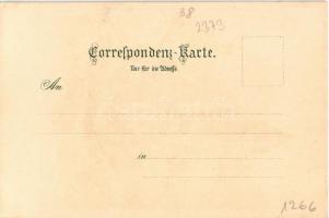 Hall in Tirol, Münzturm / tower. Kuenstlerpostkarte No. 1622. von Ottmar Zieher Kunstanstalt litho s...