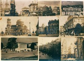 BULGARIA 1930-1950 22 db városképes lap / 22 topographic postcards