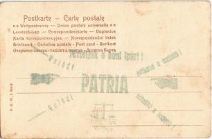 Soldiers flirting with lady. B.K.W.I. 654/2.  (fl)